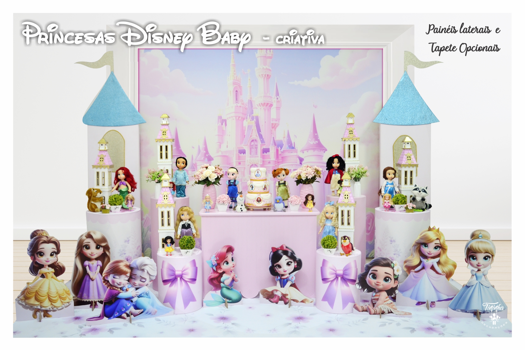 Princesas Disney Baby - criativa